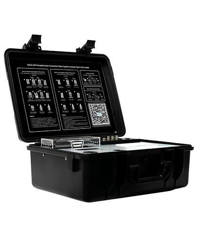 Portable multi-parameter water quality mobile monitoring station