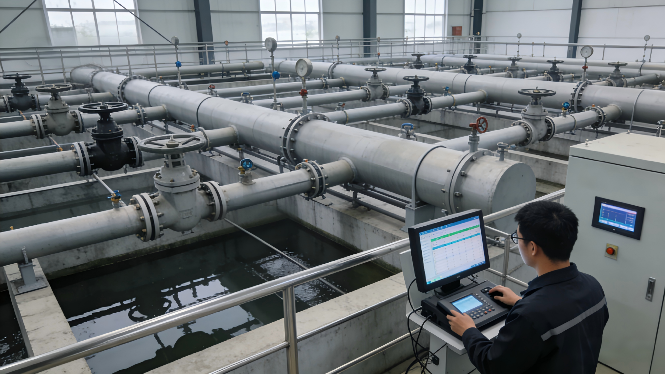 Large-scale drinking water testing, detection of chlorine dioxide in drinking water