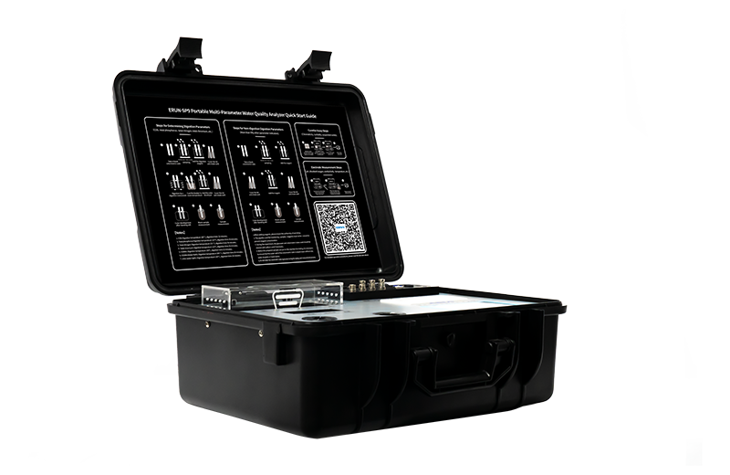 Portable multi-parameter water quality tester