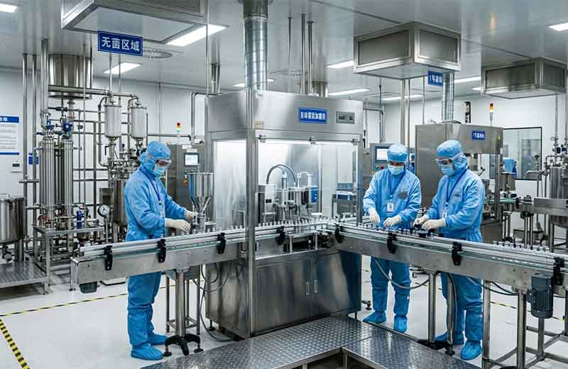 Pharmaceutical factory TOC detection